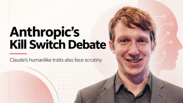 Anthropic, Claude AI, Jack Clark, Mustafa Suleyman, Microsoft AI, AI Kill Switch, AI Safety, AI Governance, Artificial Intelligence, AI Regulation, Dario Amodei, Claude Constitution, AI Risks, Generative AI, AI Safeguards