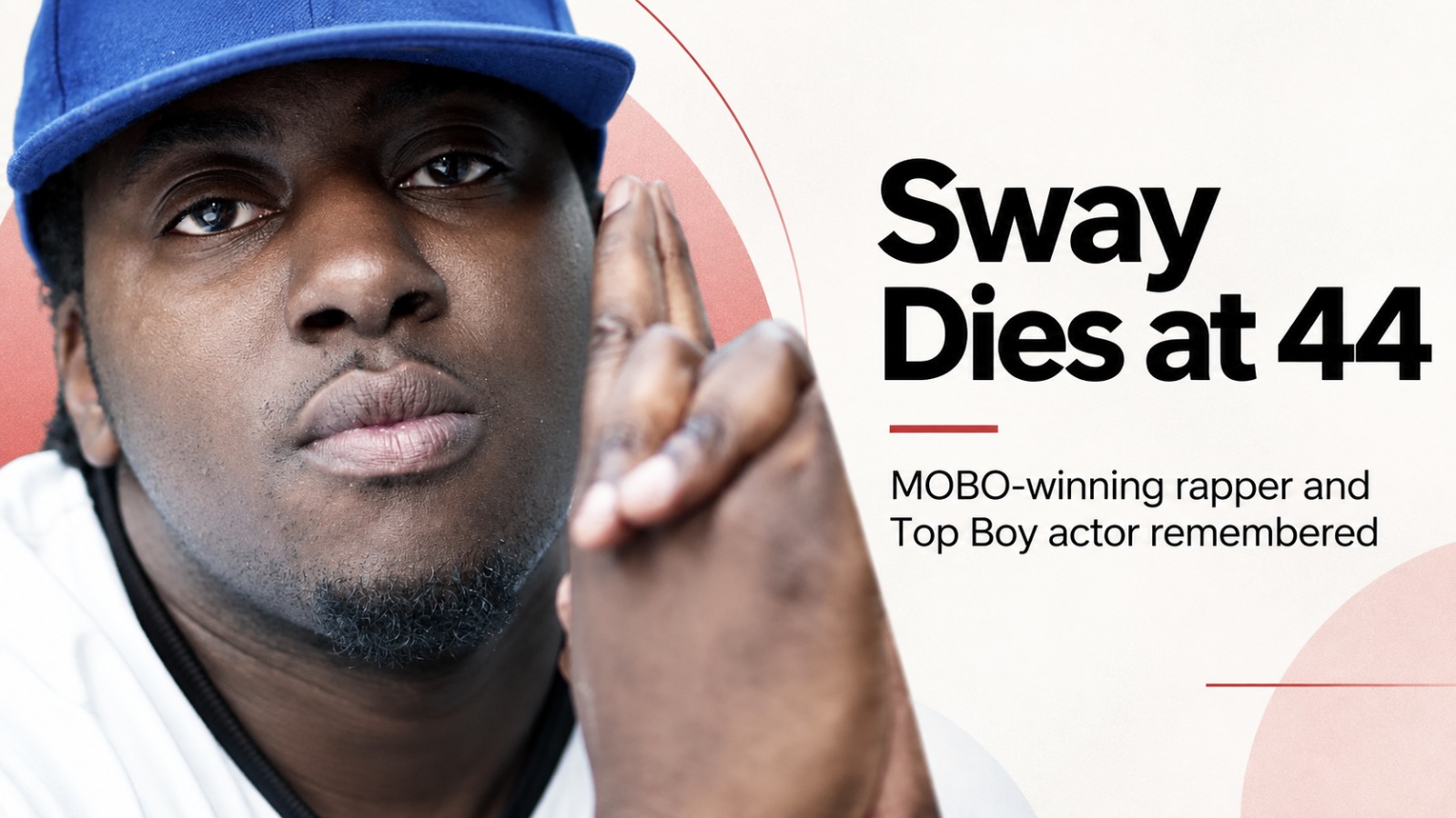 British Rapper Sway DaSafo death, at the age of 44