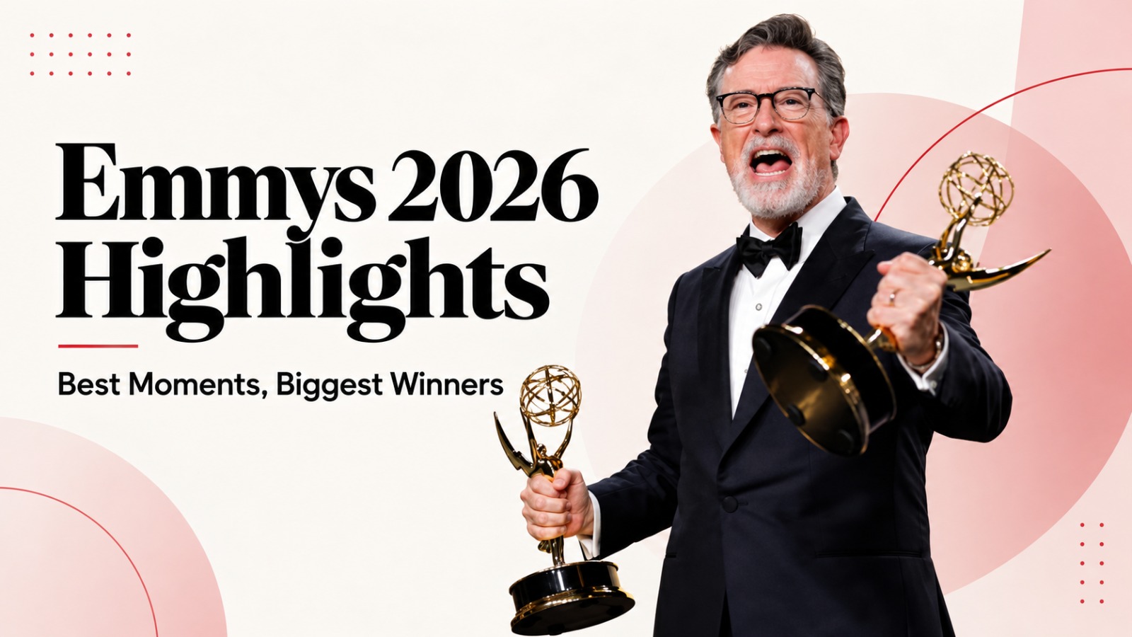 Emmys 2026, Emmy Awards 2026 Highlights, Emmys 2026 Best Moments, Emmy Highlights 2026, Emmys 2026 Winners, Emmy Winners 2026, Emmys 2026 Top Moments, Emmys 2026 Biggest Moments, Widow’s Bay Emmys, Rhea Seehorn Emmy Win, Matthew Rhys Emmy 2026, Taylor Swift Emmys 2026, Emmy Awards Best Moments, 78th Emmy Awards Highlights