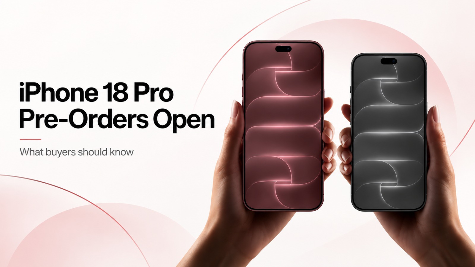 iPhone 18 Pro, iPhone 18 Pro Max, iPhone 18 Pro pre-orders, iPhone 18 Pro price, iPhone 18 Pro Max price, Apple iPhone 18, Burgundy iPhone, iPhone pre-order offers, iPhone trade-in, Apple trade-in, iPhone 18 Pro colors, iPhone 18 Pro storage, iPhone 18 Pro 2TB, iPhone Duo
