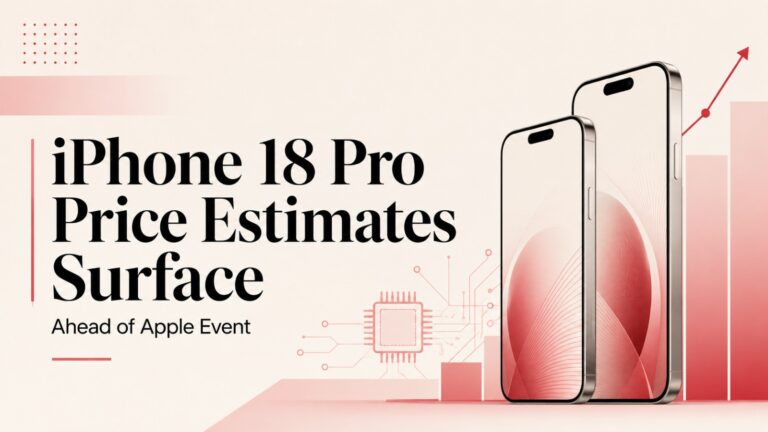 iPhone 18 Pro price, iPhone 18 Pro price 2026, iPhone 18 Pro Max price, iPhone 18 Pro price estimate, iPhone 18 Pro expected price, iPhone 18 Pro price increase, iPhone 18 Pro Max price increase, iPhone 18 Pro latest news, Apple iPhone 18 Pro, Apple iPhone 18 Pro price, iPhone 18 Pro launch, iPhone 18 Pro Apple event, Apple event 2026, Apple September event, iPhone 18 Pro September event, iPhone 18 Pro pricing, iPhone 18 Pro cost, iPhone 18 Pro Max expected price, iPhone 18 Pro price prediction, iPhone 18 Pro price hike, iPhone 18 Pro memory cost, Apple iPhone price increase, iPhone memory chip costs, TrendForce iPhone 18 Pro, TrendForce Apple price estimate, iPhone Ultra price, Apple foldable iPhone price, iPhone Ultra expected price, foldable iPhone 2026, Apple foldable iPhone, iPhone 18 price increase, iPhone 18 price estimate, iPhone 18 Pro vs iPhone 17 Pro price, iPhone 18 Pro Max vs iPhone 17 Pro Max price, why iPhone 18 Pro price may increase, how much will iPhone 18 Pro cost, will iPhone 18 Pro be more expensive, iPhone 18 Pro price before Apple event