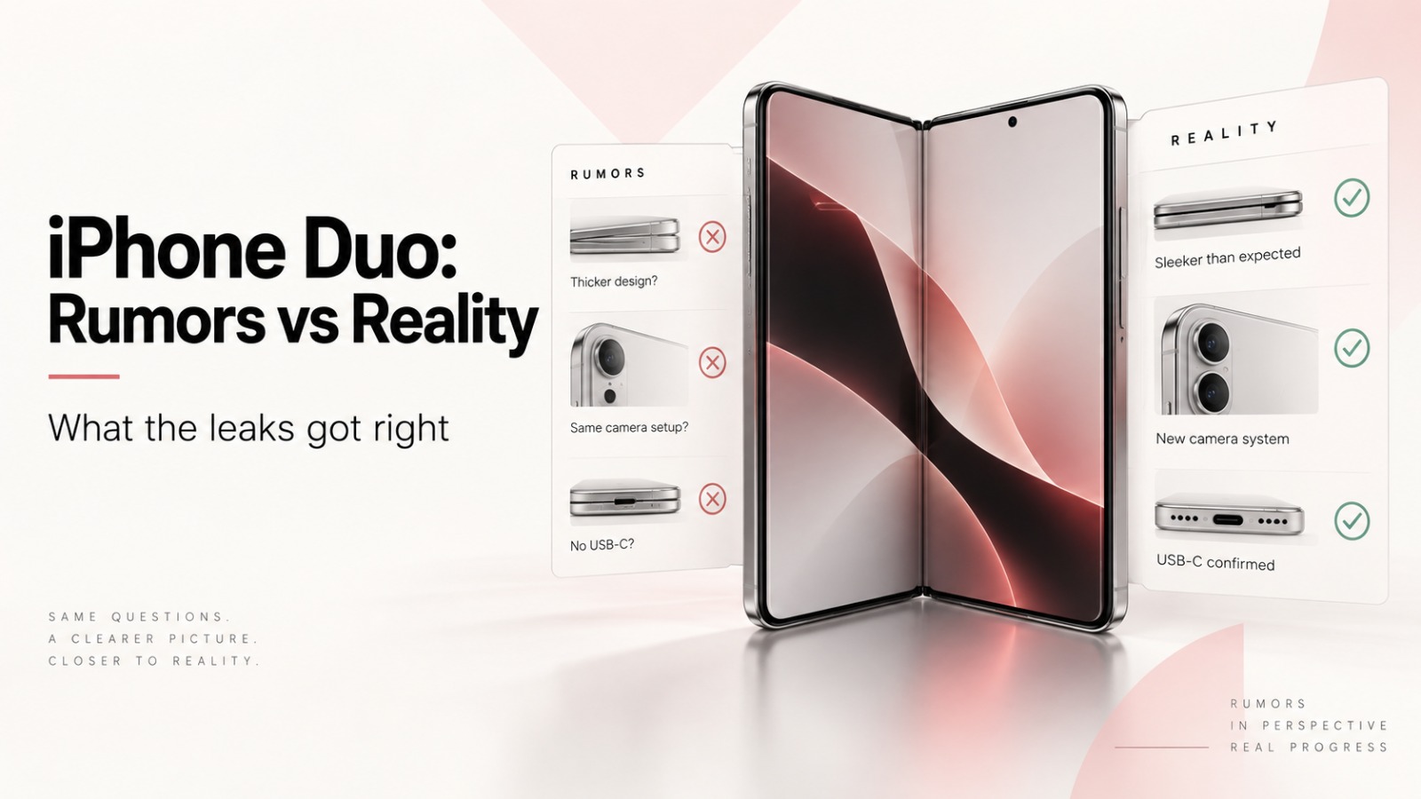iPhone Duo, iPhone Duo rumors, iPhone Duo leaks, Apple foldable iPhone, foldable iPhone, iPhone Duo price, iPhone Duo specs, iPhone Duo display, iPhone Duo Touch ID, iPhone Duo titanium, iPhone Duo hinge, 3D-printed titanium hinge, iPhone Duo crease, Apple Pencil iPhone Duo, iOS 27, Apple news, foldable phone