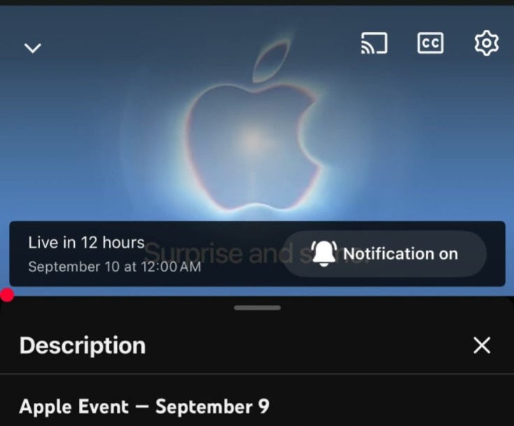 live link apple event