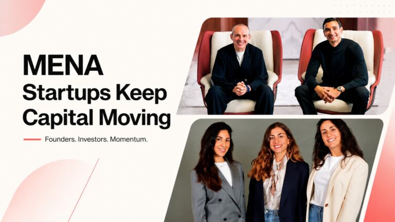 MENA startups, MENA startup funding, Middle East startups, startup funding, Saudi startups, Egypt startups, Morocco startups, Lucky, Maison Safqa, ZSystems, ElGoat, Aramco Ventures, venture capital, fintech startups, startup investment