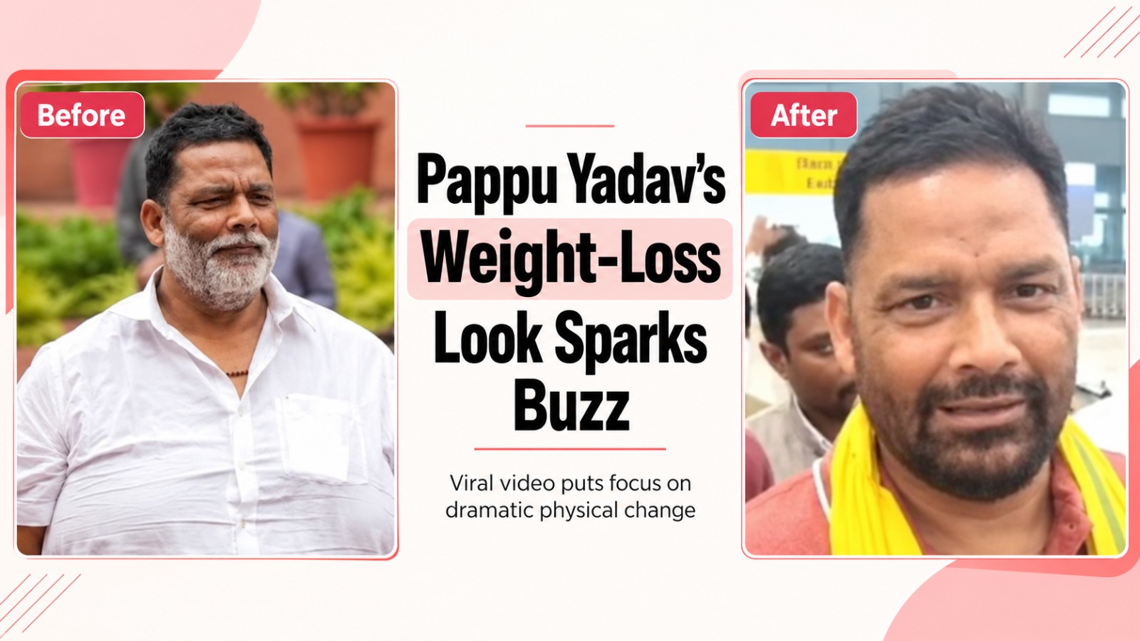 Pappu Yadav, Pappu Yadav weight loss, Pappu Yadav ozempic, Indian Member of Parliament, Indian MP Pappu Yadav, Pappu Yadav Ozempic, Ozempic, Patna viral video, Nishu Azad case, ANI video, Bihar politics, viral news, social media buzz, India news