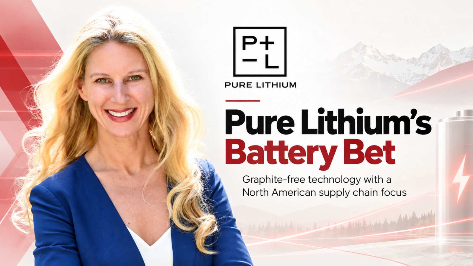 Pure Lithium, Pure Lithium startup, battery startup, lithium metal battery, graphite-free battery, Brine to Battery, battery technology, EV battery, lithium battery, LFP battery, energy storage, clean technology, battery supply chain, Emilie Bodoin, US startup