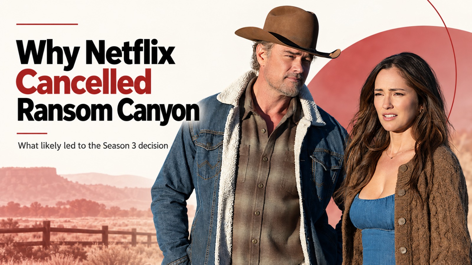 Ransom Canyon, Ransom Canyon cancelled, Ransom Canyon Season 3, why did Netflix cancel Ransom Canyon, Netflix cancellations, Josh Duhamel, Minka Kelly, Ransom Canyon Season 2, Netflix series, Ransom Canyon viewership, Ransom Canyon ending