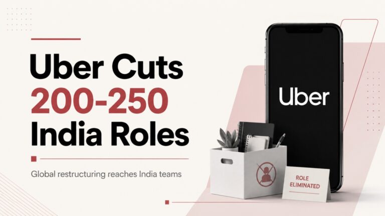 Uber layoffs, Uber India layoffs, Uber job cuts, Uber restructuring, Uber layoffs India 2026, Uber employees India, Uber workforce reduction, Uber global restructuring, Uber job cuts India, tech layoffs, India startup news, mobility sector news