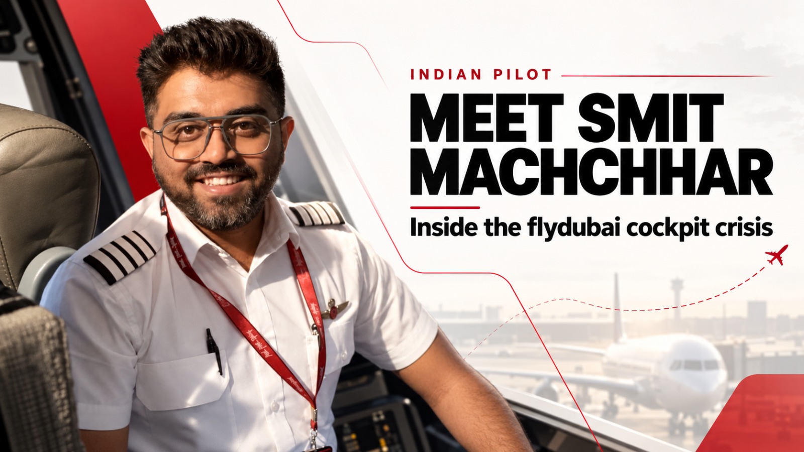 Captain Smit Machchhar, Flydubai, Flydubai Flight FZ1073, Flydubai cockpit attack, Indian pilot Smit Machchhar, Dubai Tel Aviv flight, Flydubai emergency landing,