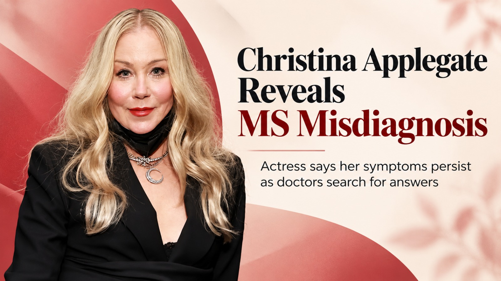 Christina Applegate, Christina Applegate MS Misdiagnosis