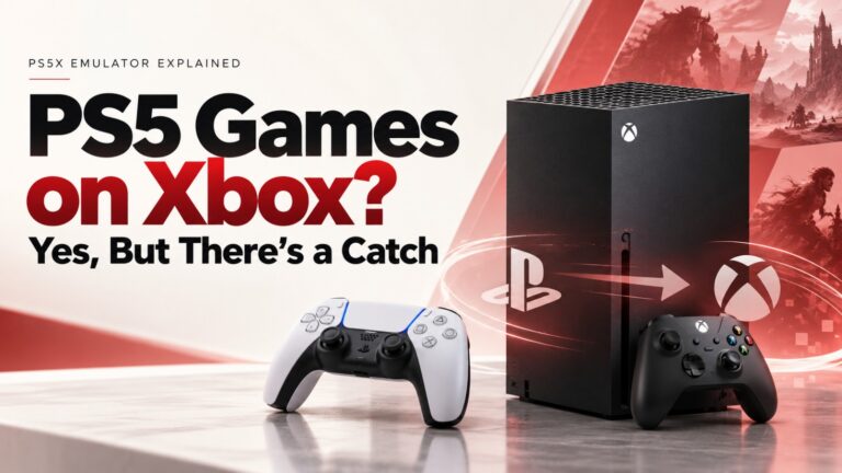 PS5X Emulator, Xbox Series X, PlayStation 5, PS5 Games on Xbox, How to Run PS5 Games on Xbox, Xbox Developer Mode, KytyPS5, PS5 Emulator, Xbox Emulation, PS5X Download, Xbox Gaming, PlayStation Games, Gaming News, Microsoft Xbox, Sony PlayStation