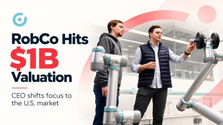 RobCo, Roman Holzl, Robotics Startup, German Startups, Industrial Robotics, Robotics Funding, Unicorn Startups, US Expansion, Automation, European Startups
