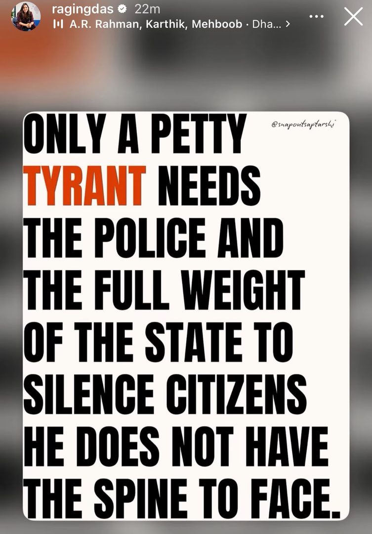 Google for Startups India Head Ragini Das Shares ‘Petty Tyrant’ Post Amid Delhi Protest Against CEC Gyanesh Kumar WhatsApp Image 2026 10 10 at 10.17.56 AM