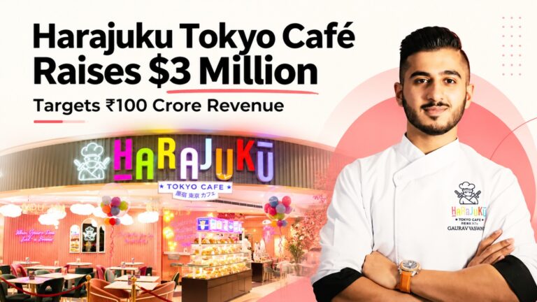 Harajuku Tokyo Café, Harajuku Tokyo Café funding, Harajuku Bakehouse, Zero W, Harajuku Tokyo Café raises $3 million, Indian Angel Network, Samved VC, Blume Founders Fund, Gaurav Kanwar, Japanese food startups India, restaurant startup funding, food and beverage startups, quick commerce, Blinkit, startup funding India, Bengaluru expansion, Chandigarh expansion