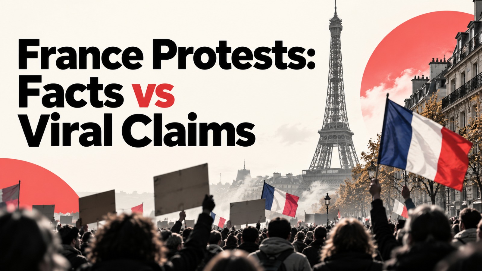 France protests, France unrest, France riots, viral videos, fake news, immigration debate, France immigration claims, Alex Jones, Tommy Robinson, Emmanuel Macron, French student protests, France school crisis, cost of living France, social media misinformation, Yellow Vest movement, May 1968 protests