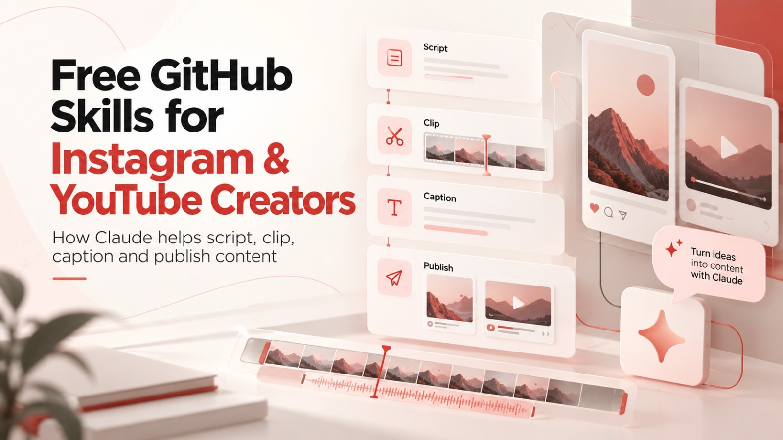 Claude AI, Claude Skills, GitHub, Free Claude Skills, Instagram Creators, YouTube Creators, AI Content Creation, Claude Code, Instagram Reels, YouTube Shorts, AI Video Editing, Instagram Captions, Content Automation, Social Media Automation, AI Tools for Creators, Anthropic, Creator Tools, Social Media Marketing