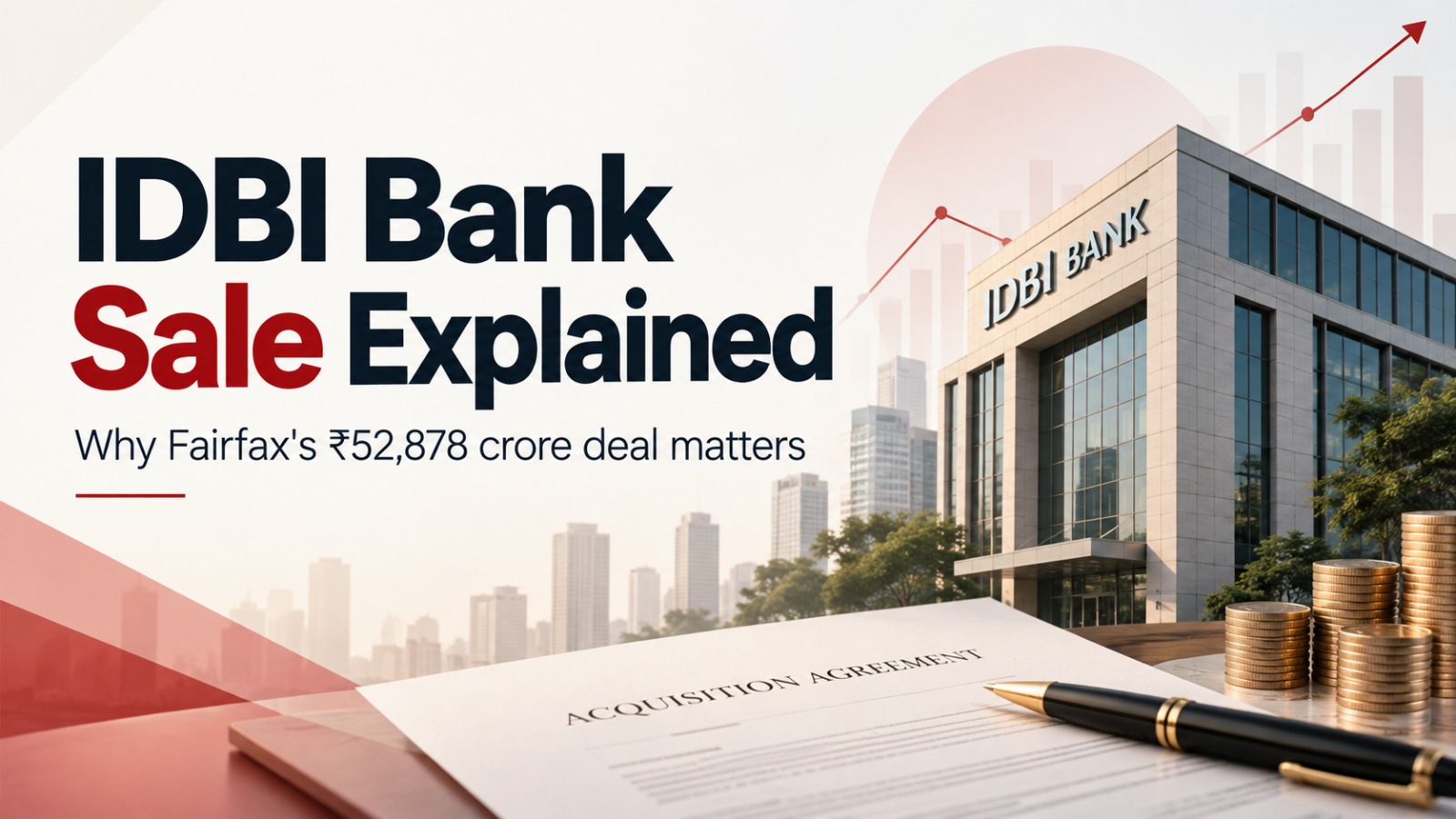 IDBI Bank, IDBI Bank Sale, Fairfax Financial, IDBI Bank Privatisation, IDBI Bank Share Price, Prem Watsa, IDBI Bank Fairfax Deal, IDBI Bank Stake Sale, Government Disinvestment, IDBI Bank News, Fairfax India, Digit Insurance, IIFL Capital, Nirmala Sitharaman, Indian Banking Sector, Foreign Direct Investment, IDBI Bank Acquisition, RBI Approval, India Economy, IDBI Bank Latest News