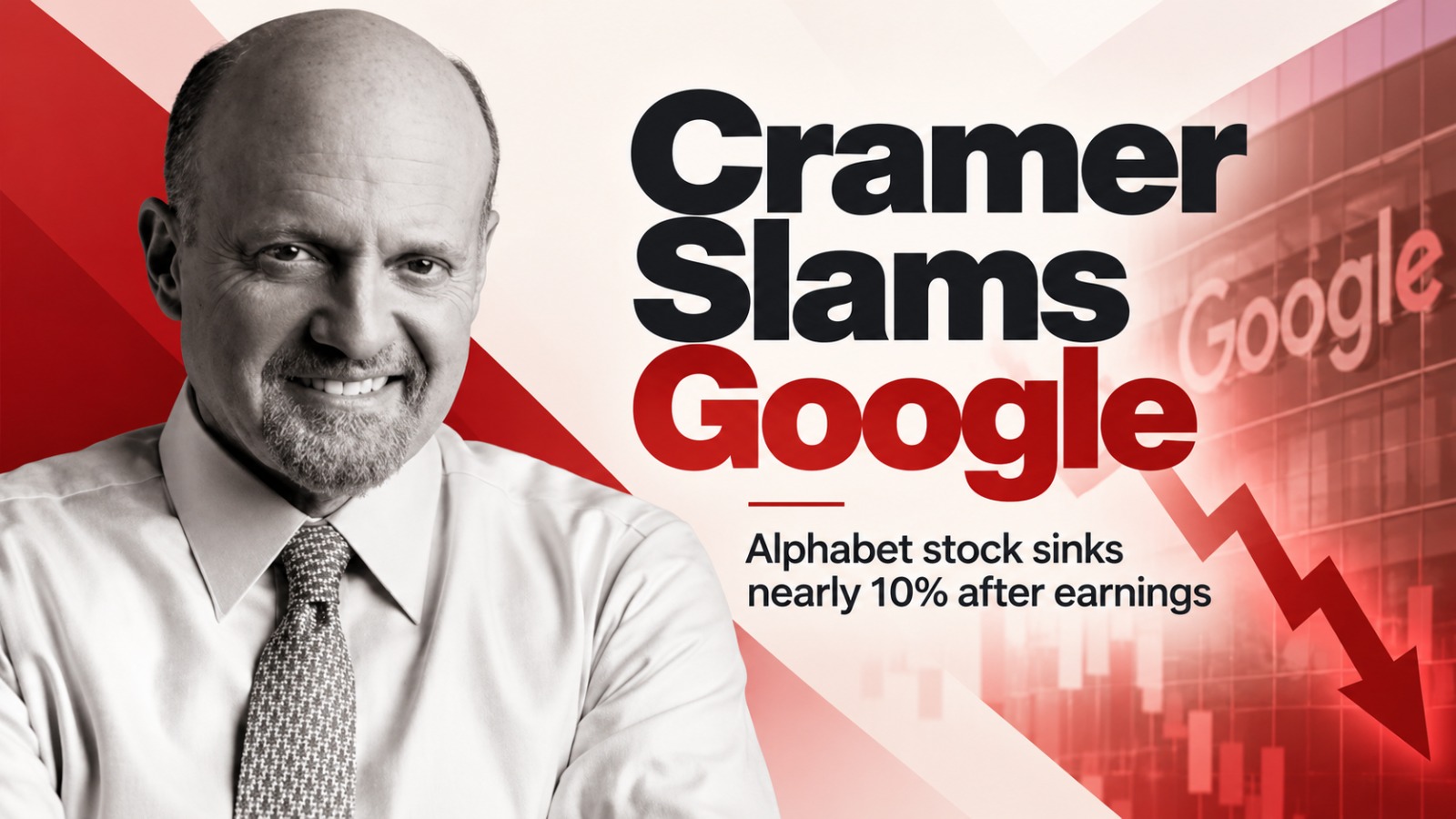 Jim Cramer, Google Stock, Alphabet Stock, GOOGL, GOOG, Google Gemini, Google Stock Crash, Jim Cramer Google, Alphabet Q3 2026 Earnings, Google AI, Gemini AI, Google Search, CNBC Jim Cramer, Alphabet Earnings, Google Share Price, Artificial Intelligence, US Stock Market, Tech Stocks