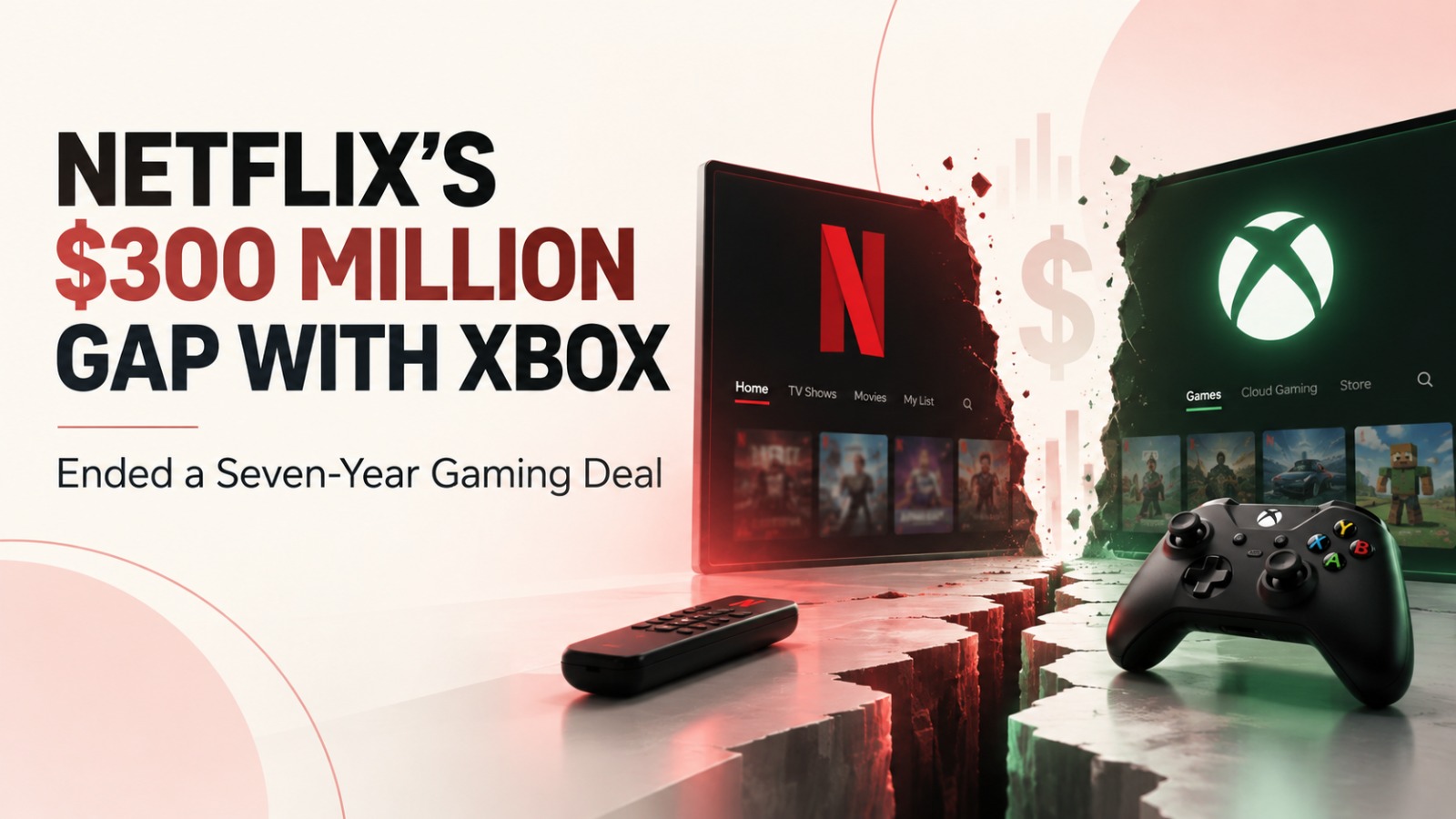 Netflix Xbox deal, Netflix $500 million offer, Microsoft Xbox, Xbox adaptation rights, Xbox gaming franchises, Netflix gaming adaptations, Bela Bajaria, Peter Rice, Asha Sharma, Xbox film and TV shows, gaming industry news, video game adaptations, Minecraft series, Diablo animated series, Gears of War Netflix
