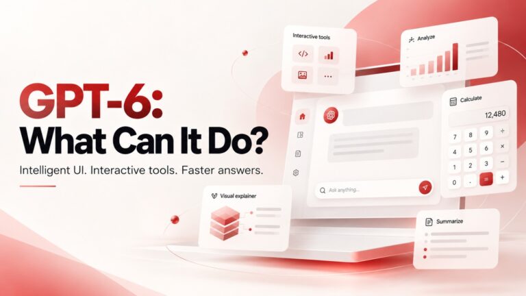 GPT6, OpenAI, ChatGPT, GPT6 Features, GPT6 Intelligent UI, What Can GPT6 Do, GPT6 Launch, ChatGPT New Features, OpenAI GPT6, AI Tools, Interactive AI, AI Calculators, ChatGPT Update, Generative AI, Artificial Intelligence, AI News