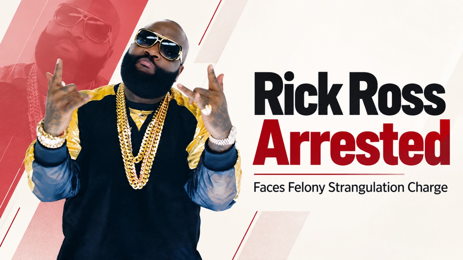 Rick Ross, Rick Ross Arrested, Rick Ross Arrest News, Rick Ross Miami Beach Arrest, Rick Ross Strangulation Charge, Rick Ross Domestic Violence Case, William Leonard Roberts, Rick Ross Felony Charge, Rick Ross Court Hearing, Rick Ross Girlfriend Allegations, Jazzma Kendrick, Miami Beach Police, Rick Ross Latest News, Hip Hop News, Celebrity News, Entertainment News