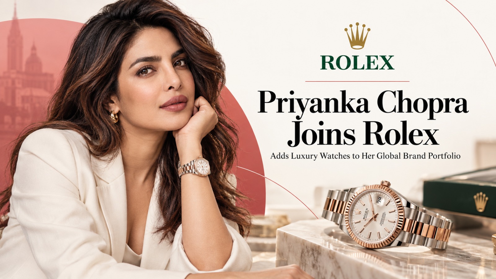 Priyanka Chopra, Priyanka Chopra Rolex, Rolex Global Brand Ambassador, Priyanka Chopra Brand Ambassador, Rolex India, Bvlgari, Bentley Motors, Luxury Brands, Indian Celebrities, Global Luxury Market, Celebrity Endorsements, Luxury Watch Industry