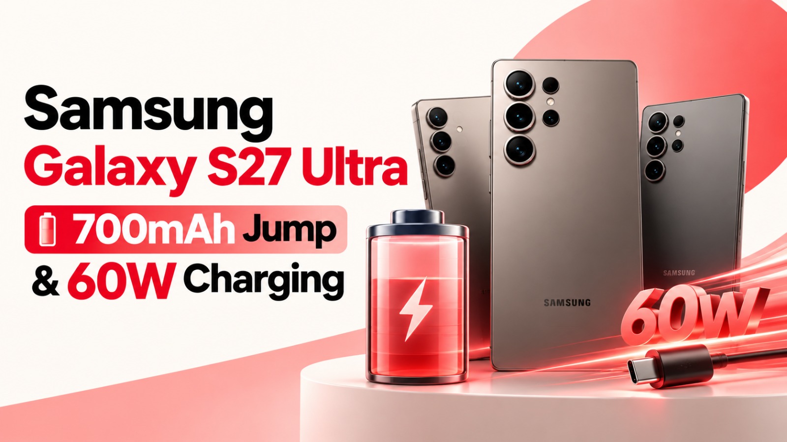 Samsung Galaxy S27 Ultra, Samsung Galaxy S27 Pro, Samsung Galaxy S27 battery, Galaxy S27 Ultra battery capacity, Galaxy S27 Pro battery, Samsung Galaxy S27 launch date, Samsung 60W fast charging, Galaxy S27 Ultra specifications, Samsung Galaxy S26 Ultra comparison, Safety Korea certification