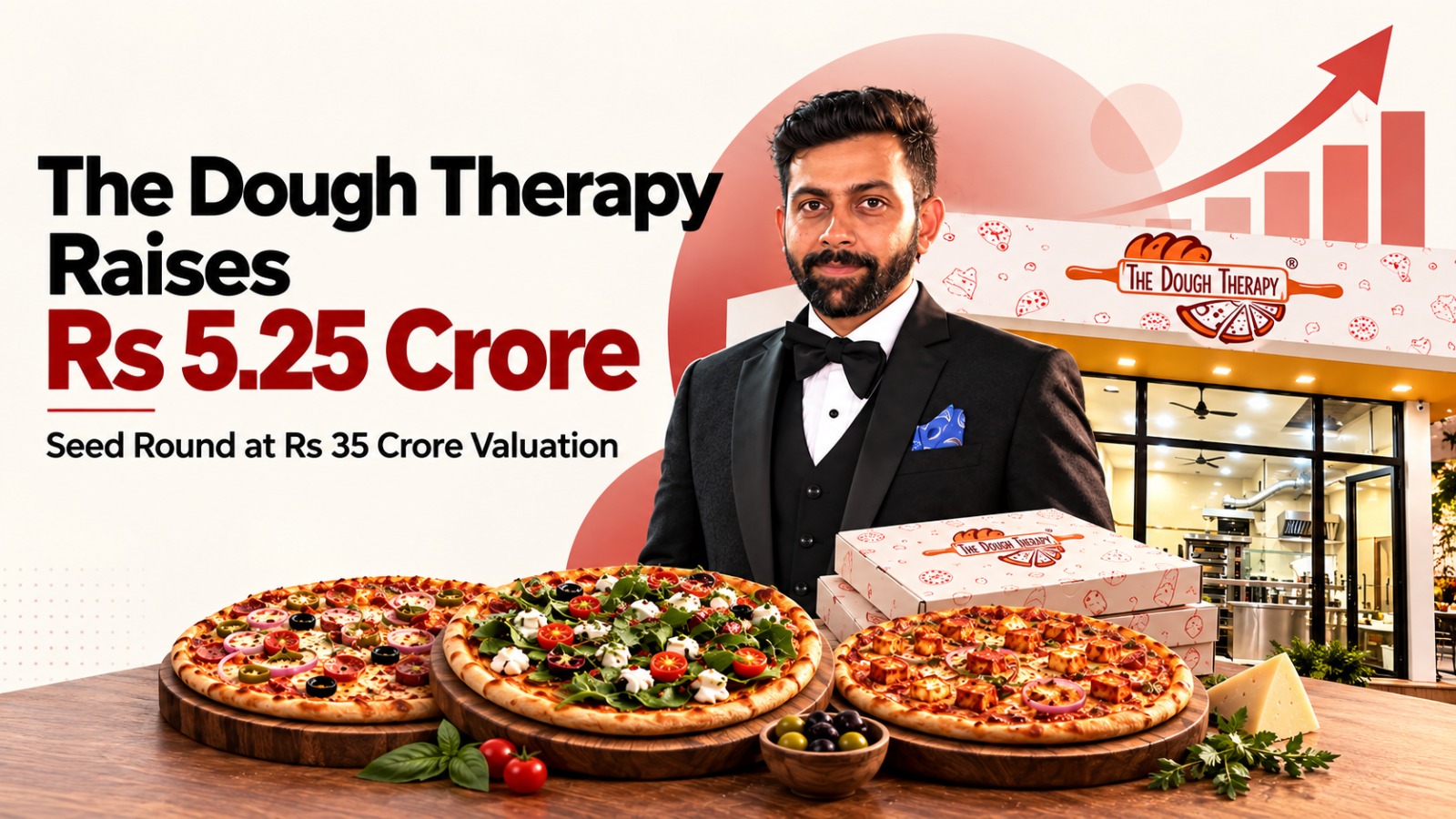 The Dough Therapy, The Dough Therapy funding, pizza startup, gourmet pizza, food startup, startup funding, seed funding, Mumbai startups, restaurant startup, Abhishek Dedhia, Mohit Chheda, Gaurav Majrekar