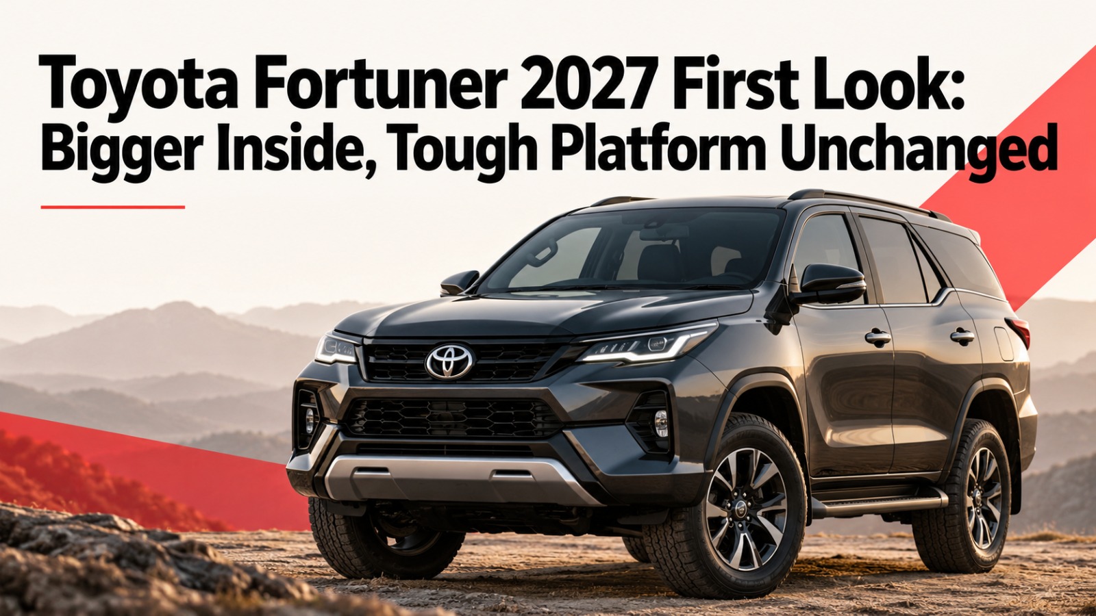Toyota Fortuner, New Toyota Fortuner, Toyota Fortuner 2027, Toyota SUV, Fortuner Global Unveil, Toyota India, 4x4 SUV, Mild Hybrid Diesel, Auto Expo India, SUV Launch