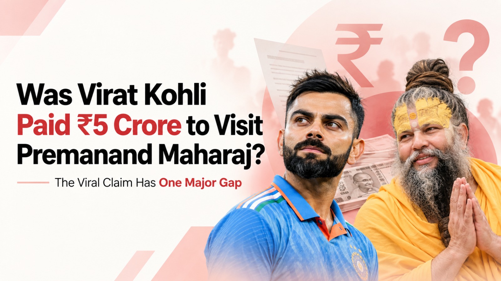 Virat Kohli, Premanand Maharaj, Virat Kohli ₹5 crore, Premanand Maharaj ashram, Vrindavan, Virat Kohli viral claim, Anushka Sharma, Virat Kohli news, Premanand Maharaj viral news